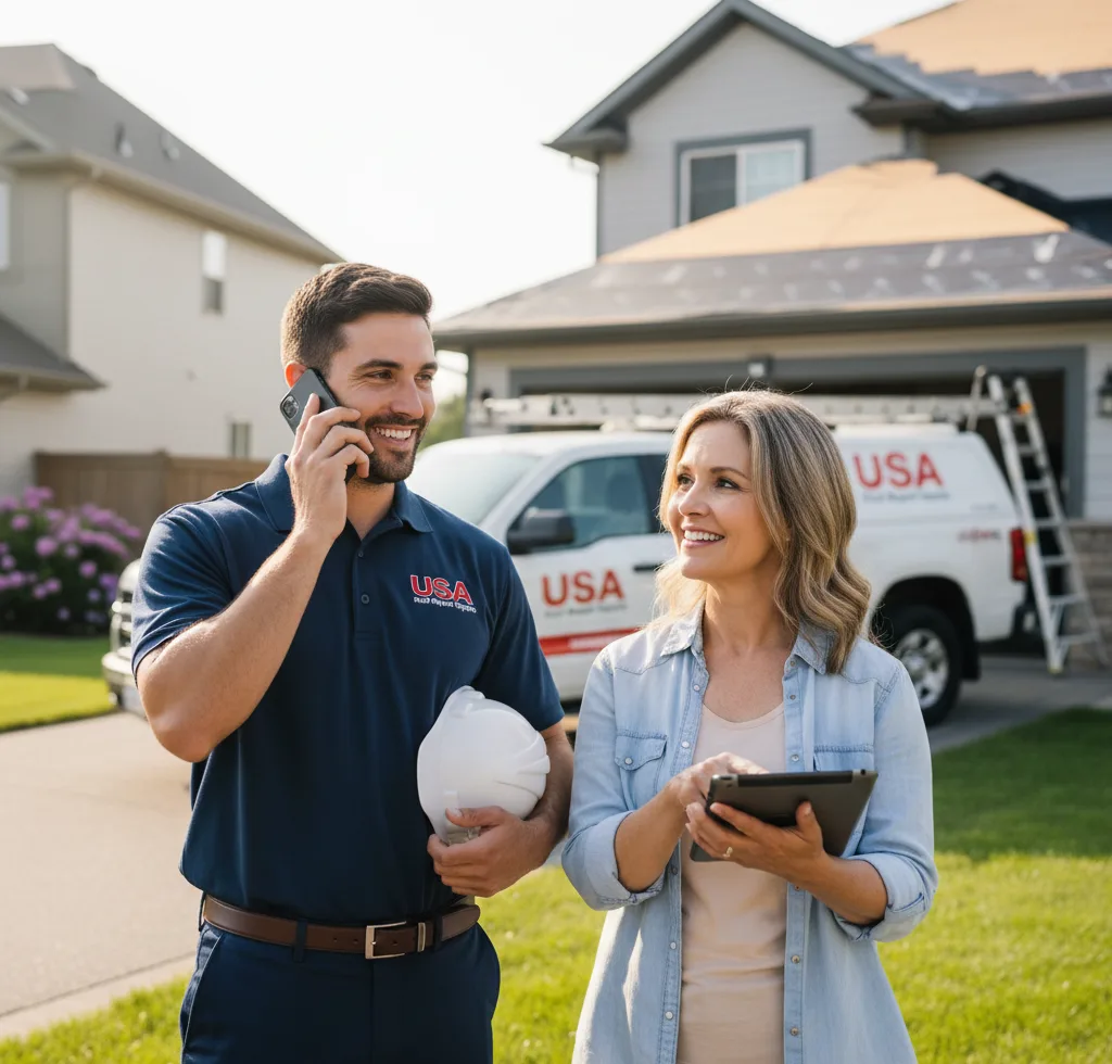 USA Roof Repair Experts customer support in Desoto